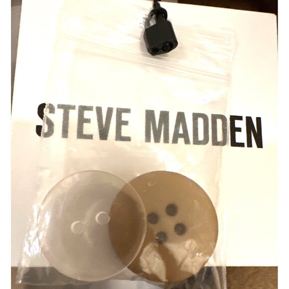 Steve Madden Womens Caroline Color block Coat Camel & Ivory Size XS - Picture 7 of 14